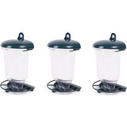 Benson Vogelvoerhouder - 3x - met zuignap - voor raam - 22 cm - Vogelvoederhuisjes