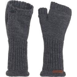 Knit Factory Cleo Handschoenen - Antraciet - One Size