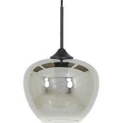 Light and Living hanglamp  - zwart - glas - 2952212