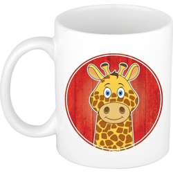 Giraffe dieren mok / beker van keramiek 300 ml - Bekers