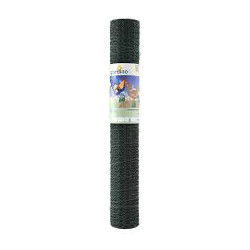 Zeskant gepl. 25x1.0mm x 100cm x 5m ral 6005 groen