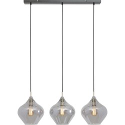 Hanglamp Rakel - Antiek Brons - 80x27x30cm - 3L
