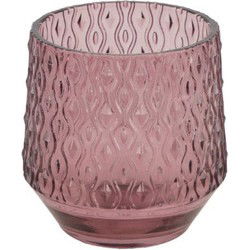 Tealight holder glass diameter 9.4 x 9.7 cm