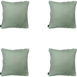 Madison -  Sierkussen Napels kaki - Ca. 50x50 cm - Set van 4