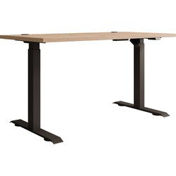 Meubella - Monroe - Bureau - Eiken - 138x67 cm