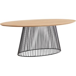 Kave Home - Leska ovale eettafel 200 x 110 cm