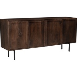 Livingfurn - Dressoir Elan - 180x75x40 cm - Mangohout