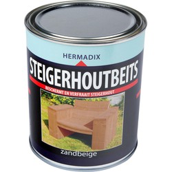 Gerüstholzbeize sandbeige 750 ml - Hermadix