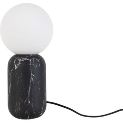 Leitmotiv - Tafellamp Gala Marble - Zwart
