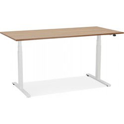 TRONIK elektrisch in hoogte verstelbaar bureau 160x80x127 cm