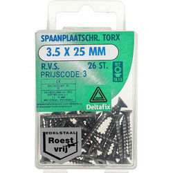 Sp.pl.schr.torx 3,5x25mm rvs 26st