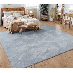Laagpolig Vloerkleed Lely - Barok - Grijs - 240x340 cm
