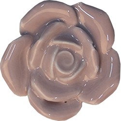 Clayre & Eef Deurknop  Ø 4 cm Roze Keramiek Meubelknop