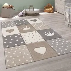 Kindervloerkleed - Cosena - Beige - 240x340 cm