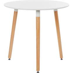 Beliani BOMA - Eettafel-Wit-MDF