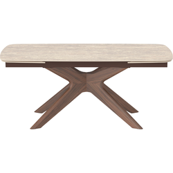Keramische tafel met verlengstukken L180 cm - TIVOLI