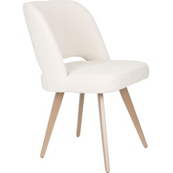 Housecraft Living Yves Eetkamerstoelen Wit - Set van 2