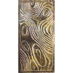 PTMD Wandpaneel Connolly - 60x2x120 cm - Hout - Groen