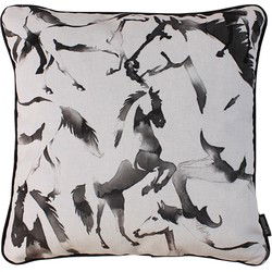 Velvet Horses | 45 x 45 cm | Kussenhoes | Velvet/Polyester