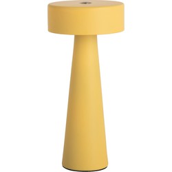 Leitmotiv - Tafellamp Mini LED Ring - Heldergeel