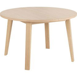 Eettafel Rond - Naturel - Ø120x75cm - Annie