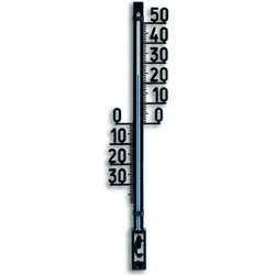 Kunststof thermometer voor binnen en buiten 28 cm - Buitenthermometers