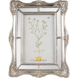 Clayre & Eef Fotolijst Zilverkleurig Polyresin