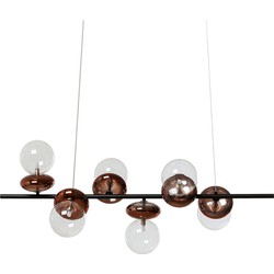 Hanglamp Double Bubble Copper 115cm