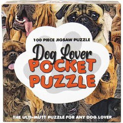 Gift Republic Pocket Puzzles - Hondenliefhebber