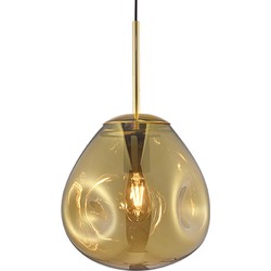 Leitmotiv - Hanglamp Blown Glass Small - Goud