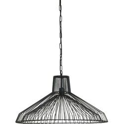 Light&living Hanglamp Ø65x37 cm KASPER mat zwart