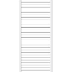 Badkamerradiator Sahara 750 x 1500 mm Wit recht met zijaansluiting
