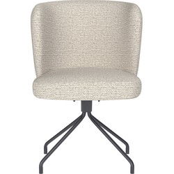 Eetkamerstoel Stan Off-White Spider Swivel - Giga Meubel