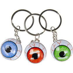 Duckiez Sleutelhanger Oogbal Metaal - 48 stuks