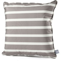 Extreme Lounging b-cushion Pattern Awning Stripe Silver Grey