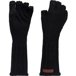 Knit Factory Ika Handschoenen - Zwart - One Size