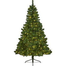 Kunstkerstboom met verlichting 210 cm Imperial Pine groen - Kunstkerstboom