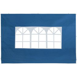Zijwanden Set van 2 stuks Blauw voor Capri 3x3 of Casaria vouwtent 3x6