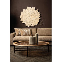 PTMD Wandpaneel Ceanna - 120x2x120 cm - MDF - Creme