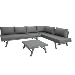 Feel Home - Alu Loungeset - Modica all in one - 8 opties