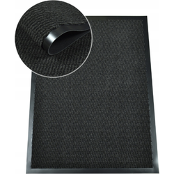 Tapijtenloods Deurmat Binnen & Buiten Anti-Slip Zwart- 60x80 CM