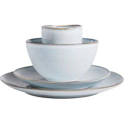 Mica Decorations Tabo Serviesset 4 Persoons - Grijs