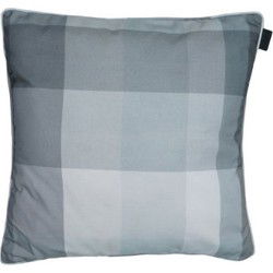 Sierkussen met paspel ca. 50x50 cm Sya grey (4 stuks)