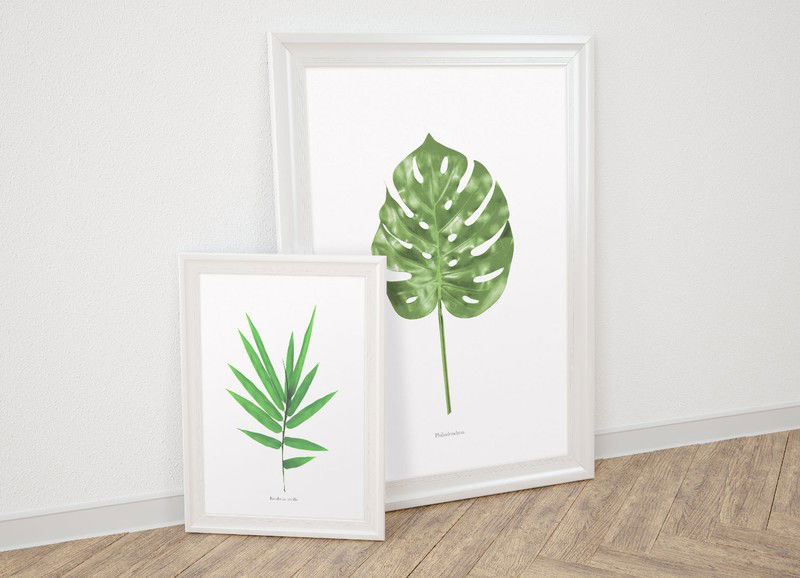 Download nu deze gratis printables in botanische stijl!