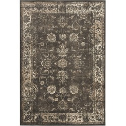 Safavieh Traditional Indoor Woven Area Rug, Vintage Collection, VTG117, in Soft Anthracite, 160 X 229 cm