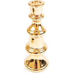 Housevitamin Candle holder - Gold - L -  9x9x23cm