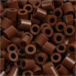 Nabbi Nabbi Nabbi Strijkkralen Chocoladebruin 6000 stuks