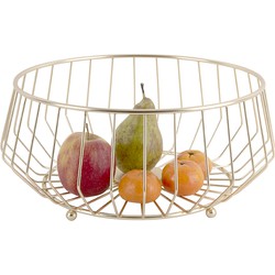 Present Time - Fruit Basket Linea Kink - Verguld