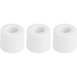 Deltafix Deurbuffer - 3x - deurstopper - wit - rubber - 30 x 25 mm - Deurstoppers