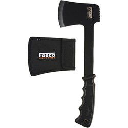 Outdoor Travelers gereedschap - Bijl met hoes - zwart - metaal - 29 cm - Bijlen